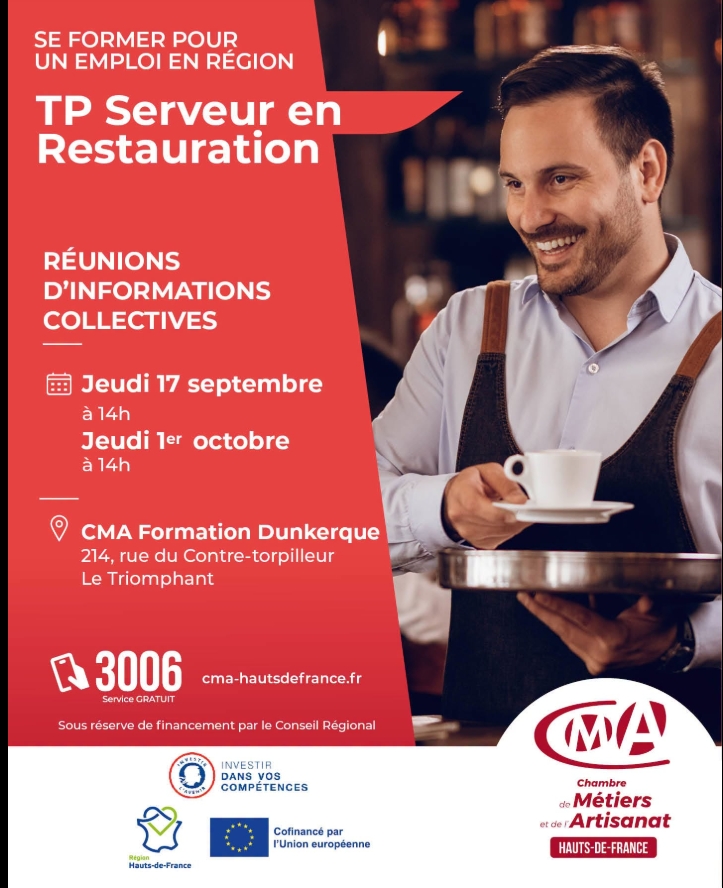 REUNION D'INFORMATION COLLECTIVE  TP "serveur en restauration"